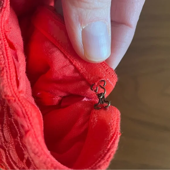 Anthropologie Maeve Strapless Lace Mini Dress NWT - Picture 13 of 15